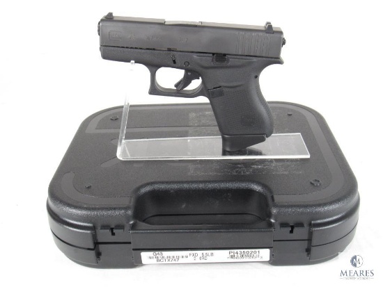 Glock 43 9mm Luger Semi-Auto Pistol