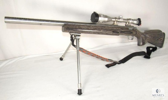 Browning Custom AB3 .375 H&H Heavy Barrel Bolt Action Rifle w/ Scope