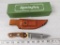 Remington UMC One R6 Skinner Knife with Leather Sheath