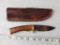 Byrd Fixed Blade Skinner Knife with Leather Sheath