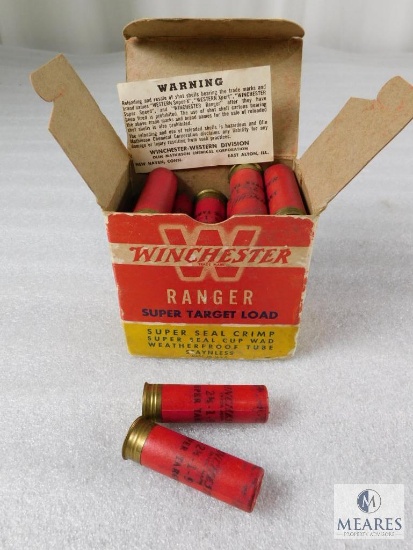 25 Rounds Winchester Ranger 16 Gauge 2-3/4" Shells in Vintage Box