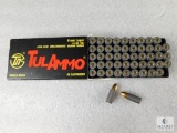 50 Rounds TulAmmo 9mm Luger 115 Grain FMJ Steel Case Non-Corrosive Ammo