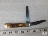 1985 Case Trapper #6254 Folder Knife 3-1/4