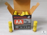 25 Rounds Winchester AA 20 Gauge 2-3/4