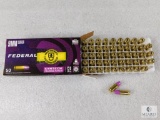 50 Rounds Federal 9mm Luger 124 Grain Syntech Match Ammo