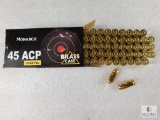 50 Rounds Monarch .45 ACP Brass Case 230 Grain FMJ Ammo