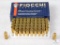 50 Rounds Fiocchi 9mm Makarov 95 Grain FMJ Ammo