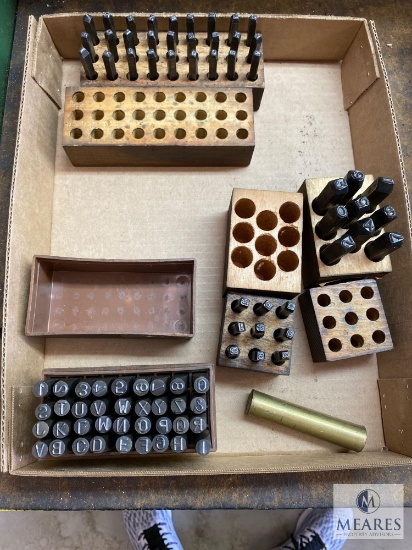 Three Stamping Kits - Letters and Numbers