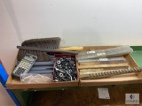 Large Lot of Keyway Broaches, Brushes and Hardware