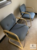 Group of Two Waiting Room Chairs