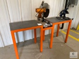 Work Table with Chicago 6-inch Cut Off Saw