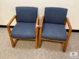 Two Waiting Room Chairs