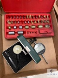 Lot of Precision Height Blocks, Digital Travel Indicator and Dial Test Indicator