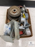 Box of Casters and Roller Parts