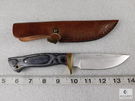 New Fixed Blade Skinner with Leather Sheath