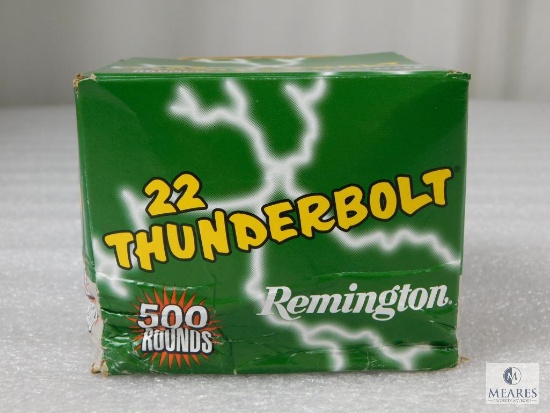 500 Rounds Remington Thunderbolt .22 LR Ammo 40 Grain High Velocity
