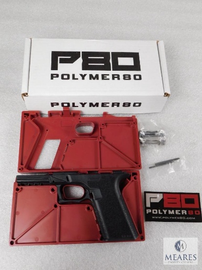 New Polymer P80 80% Standard Frame in Black Part #PF940v2