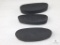Lot of 3 Rifle or Shotgun Rubber Recoil Pads