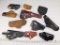10 Leather Holsters & A Pouch