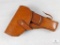 Nice Vintage Leather Flap Holster fits Small to Medium Semi-Autos