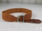 Viking Leather Basketweave Belt Size Medium