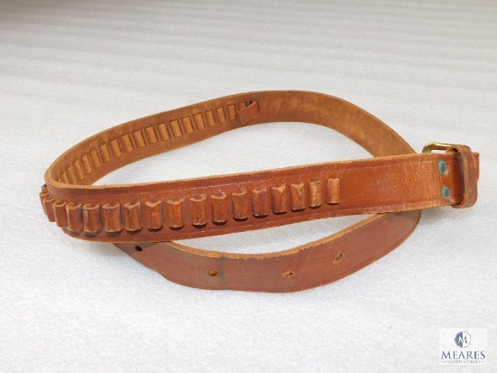 36" Leather .22 Cartridge Belt