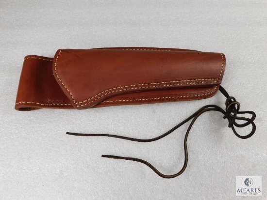 New Hunter Leather Holster fits Ruger Single Six, Colt SAA and Similar 6.5-7.5" Revolvers