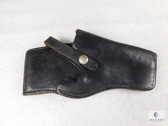 Black Leather Holster 3"-4" Revolvers