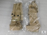Lot 2 US Army Molle Leg Extenders for Holsters