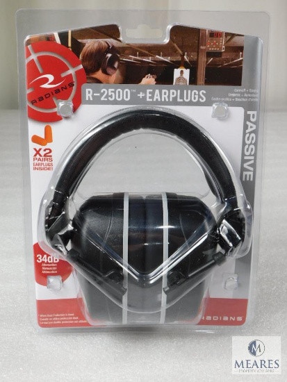 New Slim Cup Folding Ear Muff Hearing Protection. Great for Shooting or Loud Sporting Events.