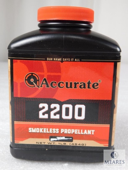 New One-pound Accurate 2200 Powder For Reloading