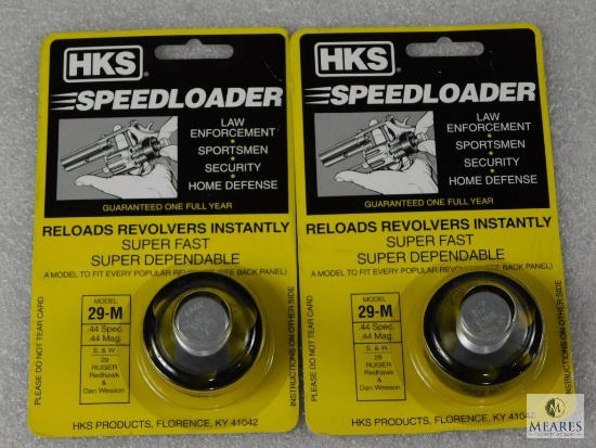 Two New HKS Speedloaders for 44 Magnum/.44 Special