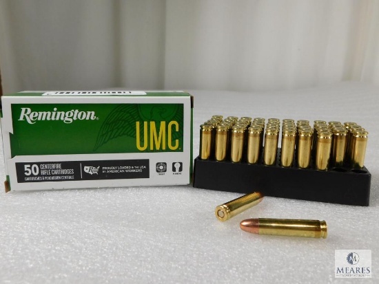 50 Rounds Remington UMC .30 Carbine 110 Grain FMJ Ammo