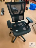 Black Rolling Office Chair