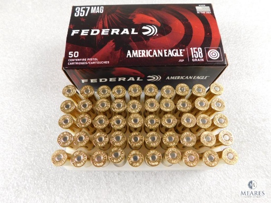 50 Rounds Federal 357 Magnum Ammo