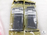 2 New Magpul 30 Round AR 15 5.56 Rifle Magazine With Clear Window Count