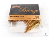20 Rounds PMC 223 Remington Ammo