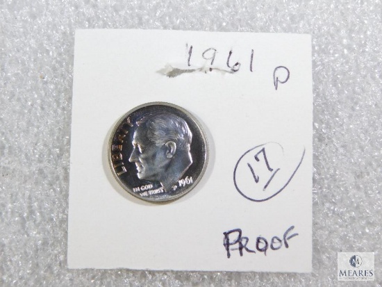 1961 Roosevelt Dime Proof