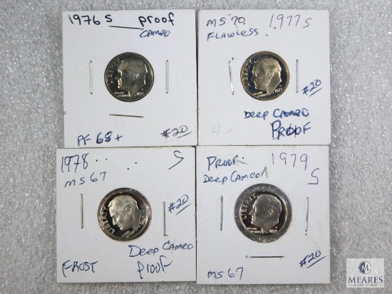 Roosevelt Proof Dimes High Grade