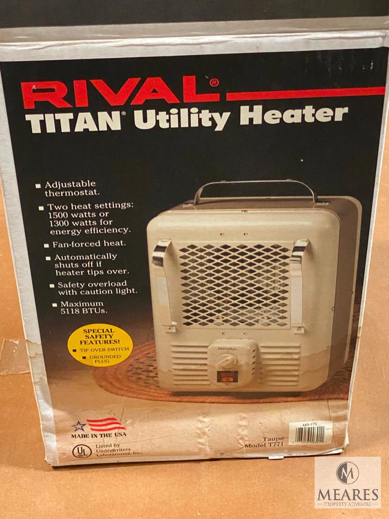 Rival Titan Utility Heater Model T771