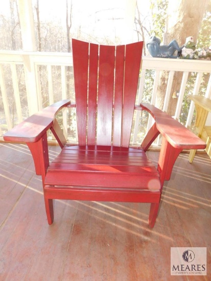 Adirondack Chair - Red - NO SHIPPING