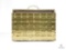 Vintage Brass Covered Wood File or Magazine Holder