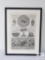 Framed and Matted Harper's Bazar Article Dated April 19th, 1873