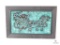 Framed 3-D Islamic Quote Print