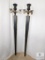 Pair of Vintage Wall Mount Electric Candelabra Posts