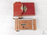 Vintage Agfa Anastigmat Jgestar Folding Camera with Leather Case