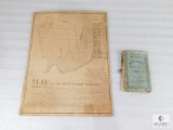 1875 Plat Plans and 1857 Miller's Almanac Charleston, SC