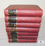 Seven Hardback Book Lot of The Novels of Balzac Library Edition