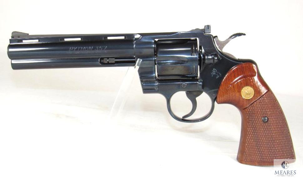 1978 Colt Python .357 Magnum Blued Revolver | Proxibid
