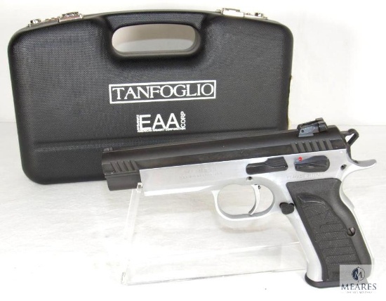 Tanfoglio EAA Witness Elite Match .38 Super Semi-Auto Pistol